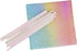 Sliver Dot Disposable Paper Party Plates Set 25 Dinner Plates, 25 Dessert Plates, 25 Cups, 25 Napkins, 25 Straws Dinnerware Set for Birthday Baby Shower Wedding Rainbow Party - Serves 25