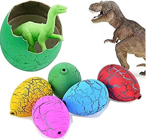 Jofan 24 PCS Dinosaur Eggs That Hatch Growing Easter Eggs with Mini Dinosaur Toys Inside for Kids Boys Girls Easter Basket Stuffers Gifts Fillers Party Favors Supplies