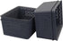 Vababa Gray Plastic Storage Basket, Pack of 4