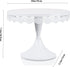TRSPCWR White Cake Stand 10in , Metal Dessert Display Stands Cupcake Holder, Decor for Wedding, Birthday, Party, Round