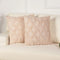 Throw Pillow Covers 18x18 inch Set of 2 by LEISIME,Soft Plush Velvet Pillow Cover Luxury Style,Decorative Boho Cushion Cover for Sofa,Bedroom Outdoor Couch (Cream Beige)
