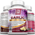 BRI Nutrition Odorless Garlic - 120 Softgels - 1000mg Pure and Potent Garlic Allium Sativum Supplement (Maximum Strength) - 60 Day Supply