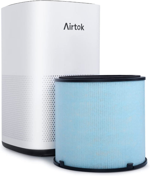 AIRTOK Air Purifier AP1001 Replacement Filter, 5-Layer Purification System, H13 True HEPA Filter, Activated Carbon Filter and more,,2022 Upgrade