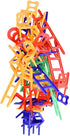 WEofferwhatYOUwant Chairs and Ladders Family Game - Stacking Balance Game. 44 Individual Pieces.