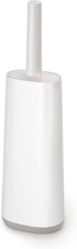 Toilet Brush with Slim Holder Flexible Anti-Drip