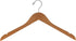Quality Semi Curved Wooden Suit Hangers, 20-Pack Smooth Finish Solid Wood Coat Hanger with Swivel Hook, Jacket, Pant, Dress Clothes Hangers (Natural, 20)