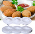 Meatball Mould,Durable DIY Plastic Meatball Mould,Meatball Fish Ball Burger Maker Mould,Manual Meatloaf Maker Press Tool,Kitchen Cooking Tools for Making Fried Kibbeh Cake Mould
