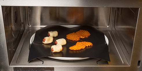 2 Pack Large Oven Liner Mats and 2 Silicon Oven Rack Protector Guard Non Stick Liner for Bottom of Oven for Electric Gas and Microwave Ovens or Gas Grills