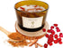 Rose & Sandalwood Scented Soy Candles for Home Scented | Wood Wicked Candles| Crackling, All Natural Candles | Aromatherapy Scented Candle| Rose Scented Candles | Paris Highly Scented Candles for Home