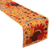 Know me Thanksgiving Day Table Runner Decorations - Fall Harvested Table Cover Thanksgiving Party Table Decoration