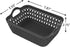 Zerdyne 12-Pack Mini Plastic Storage Baskets Trays, Grey