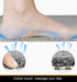 ROIMOE Non-Slip Shower Mat Bathtub Mat with Drain Soft on Feet PVC Loofah Shower for Bathroom Wet Area Quick Drying No Suction Cup Comfort Shower Rugs Bathroom Accessories Grey 32—16 HG-W02-1