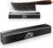 Knife Block / Stand for Single Kitchen Knife - 8'' Anti-Shatter Hand Polished Acrylic Knife Holder without Knives - Cleaver Knife Stand Display for Knife Storage Knife Blade Guard - BLADESMITH