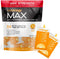 Coromega MAX High Concentrate Omega 3 Fish Oil, 2400mg Omega-3s with 3X Better Absorption Than Softgels, 30 Single Serve Packets, Citrus Burst Flavor; Anti Inflammatory Supplement with Vitamin D