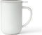 VIVA Minima Balance Tea Mug, Pure White, 17 Ounce