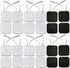 OUDYSCARE TENS Unit Replacement Pads - Compatible with AUVON TENS 7000 EMS Machine - 24Pcs 2"x2" Self-Adhesive Reusable Electrodes Pads for Lower Back , Arm , Leg and Pain Relief