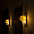 MIGKEE Mason Jar Sconces Night Light with Remote Control and LED-Fairy Lights for Wall Decor Set of 2