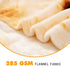CASOFU Burritos Blanket, Double Sided Giant Flour Tortilla Throw Blanket, Novelty Tortilla Blanket for Your Family, 285 GSM Soft and Comfortable Flannel Taco Blanket for Adults. (Beige, 71 inches)