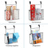 TreeLen 2PK- Kitchen Cabinet Organizer for Cutting Boards Over The Cabinet Organizer Wall Door Mount Foil Holders Rack for Kitchen Bathroom Pantry-Bronze ¦