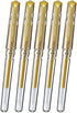 Uni Ball Signo Gel Ink Pens -Medium Point 1.0mm-Gold Ink-value Set of 5