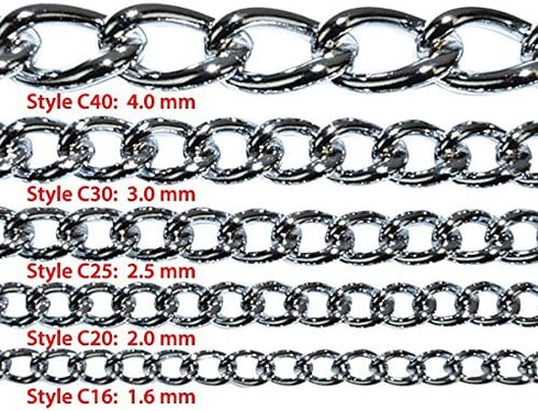Hamilton Extra Heavy Choke Chain Dog Collar, 26-Inch