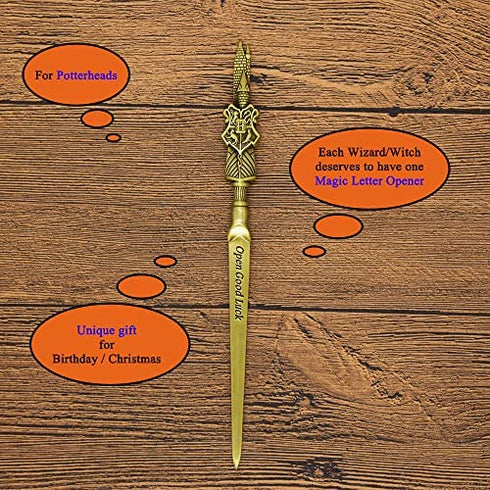 Potter Letter Opener Envelope Slitter Gifts for Christmas New Year