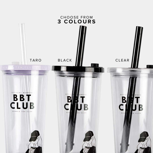 Bubble Tea Club's Reusable Boba Cup (Clear)