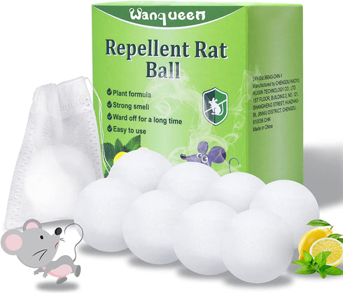 8 Pack Mouse Repellent Rodent Repellent, Peppermint Oil to Repel Mice and Rats, Mice Repellent Pest Insect Control