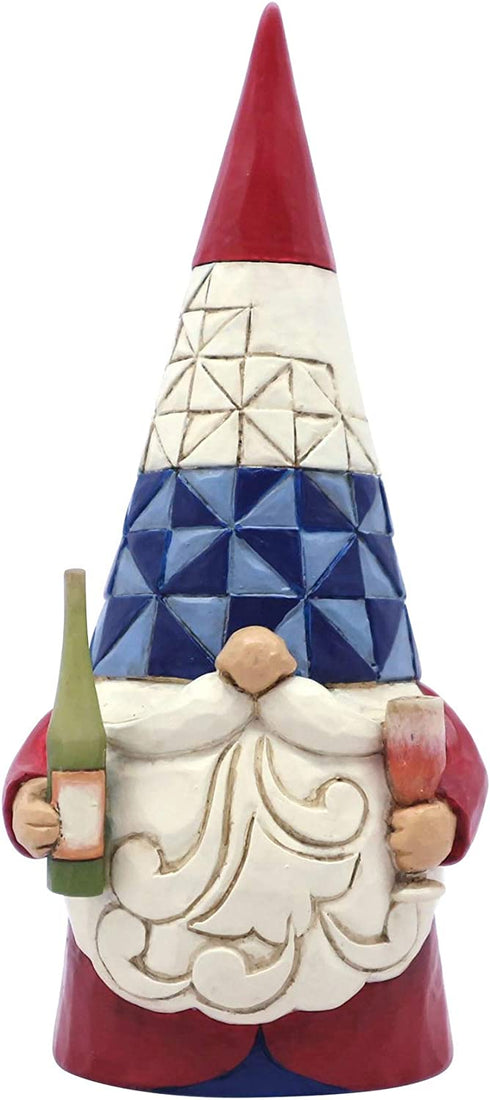 Enesco Jim Shore Heartwood Creek French Gnome Figurine