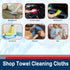 Simpli-Magic 79185 Shop Towels 14?x12?, Blue, 100 Pack