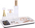 Vanity Tray, LKKL Kitchen Sink Tray, Jewelry Organizer for Candle Soap Perfume Cosmetic, Countertop Dresser Decorative Tray, Bathroom Tray Toilet Tank Storage Tray, Women Gift 11"