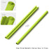 Reusable Silicone Straws-Premium Food Grade Drinking Straw, BPA Free, Snap Straw-Openable Design, Easy to Clean, Hot and Cold Compatible