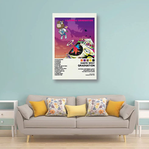 SHUSHI Graduation Album Limited Poster Cover Decorative Artwork Painting Scroll Canvas Wall Art Living Room Bedroom Posters Unframed 12x18inch(30x45cm)