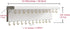 SANY DAYO HOME Jewelry Organizer with 24 Hooks and Cosmetics Shelf, 12 x 3 x 4 inches Wall Mounted Rustic Pine Wood Holder for Necklaces and Bracelets, Suitable for Kids and Adults (Retro White)