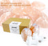 Pursalt 2 Pack Himalayan Natural Salt Lamp Night Light Plug in, Certificated 360 Degree Rotatable Wall Plug with Extra 4 Replacement Bulbs for Bathroom Bedroom, Pink Crystal Rock Salt Hand Crafted