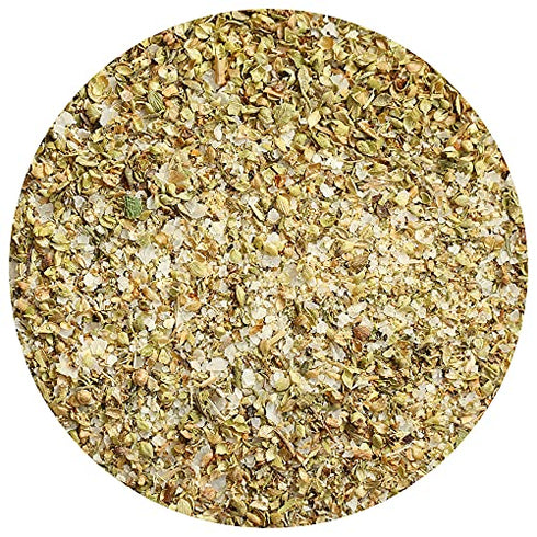 The Spice Lab Greek Seasoning: Mediterranean Citrus Herb - Excellent Blend for the Air Fryer - All Natural Lemon Seasoning for Chicken, Lamb & Fish - Kosher & Clean Label – 5.1 oz Shaker– 7605