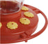 First Nature 993091-546 16 oz. Hummingbird Flower Feeder , Red