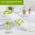 Mandoline Slicer for Kitchen Mandolin Slicing Tool 6 in 1 Vegetable Mandoline Slicer Cutter Chopper Grater Slicers for Fruits Vegetables Julienne Carrot Cucumber Sweet Potato Chip Slicer Thin