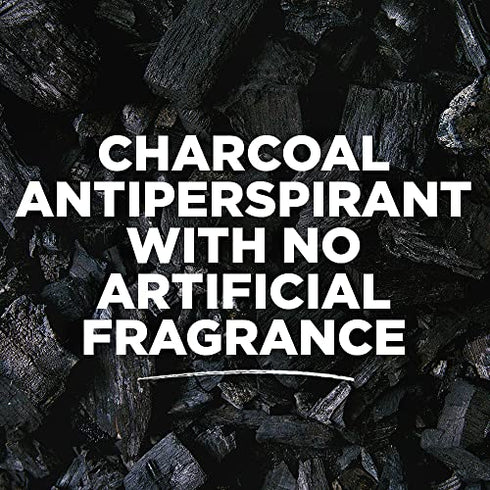 Tom's of Maine Natural Charcoal Antiperspirant Deodorant for Men, 2.8 Oz. 3-Pack (Packaging May Vary)