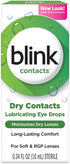Blink Contacts Lubricating Eye Drops, .34 oz. (2 Count)