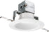 Lithonia Lighting RD 30K 90CRI MW M6 6JBK Canless Kit 6" Baffle, Round, 3000 K, 90 CRI, Matte white, 6