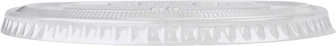 SOLO Cup Company - Ultra Clear Flat Cold Cup Lids f/16-24 oz Cups, PET, 100/Pack