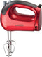 Brentwood Electric Hand Mixer, Lightweight 5-Speed, Red