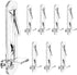 20pcs Plastic Locking Shelf Pins Locking Shelf Pegs Self-Locking Shelf Support Pegs Cabinet Shelf Clips for Kitchen Cabinet Furniture Book Shelves 3/4 Inch Thick
