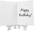Super Z Outlet 5" Clear Plastic Easels or Stand/Plate Holders to Display Pictures or Other Items at Weddings, Home Decoration, Birthdays, Tables (24)