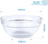 Maredash Mini Bowls 4 Inch Glass Bowls for Kitchen Prep, Dessert, Dips, and Candy Dishes ,4oz Stackable Dishware safe ,Set of 16 (combination)