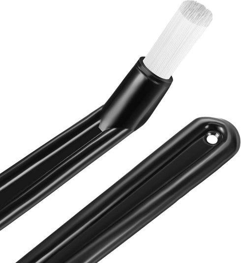 Zhehao Coffee Machine Brush Cleaner 4 Pieces Coffee Machine Brush with Spoon and 1 Piece 58 mm Stainless Steel Back Flush Insert Metal Blind Filter for Espresso Machine