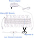 LPHUMEX Led Vanity Mirror Lights, Hollywood Style Vanity Make Up Light, 10ft Ultra Bright White LED, Dimmable Touch Control Lights Strip, for Makeup Vanity Table & Bathroom Mirror, Mirror Not Included