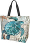 Canvas Tote Bag Large Women Reusable Beach Bags Shoulder Bag Handbag Waterproof for Travel Grocery Shopping