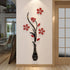 Hermione Baby 3D Vase Wall Murals for Living Room Bedroom Sofa Backdrop Tv Wall Background, Originality Stickers Gift, DIY Wall Decal Wall Decor Wall Decorations (Red, 59 X 23 inches)